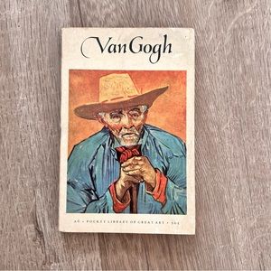 Vintage Book 1953 “‎ Van Gogh “ A6 Pocket Library of Great Art 1st Printing
